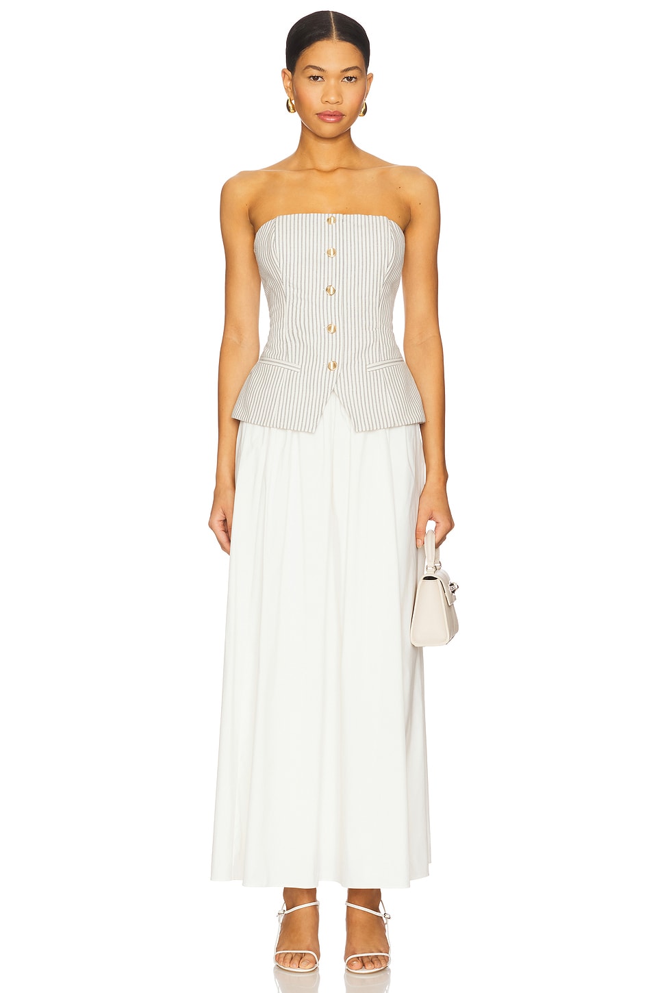 

Платье Nineveh Cami Nyc, double stripe & macadamia