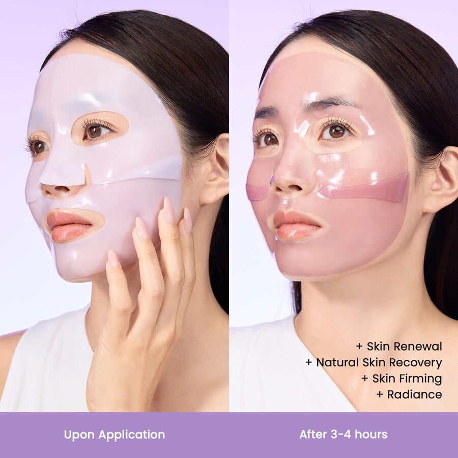 Набор Biodance — Омолаживающая маска для лица Rejuvenating Caviar PDRN Real Deep Mask - набор из 4 штук для естественного обновления и укрепления — фото 2