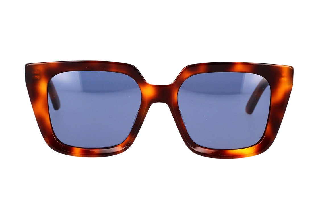 DIOR Солнцезащитные очки женские коричневые, Brown — фото 3