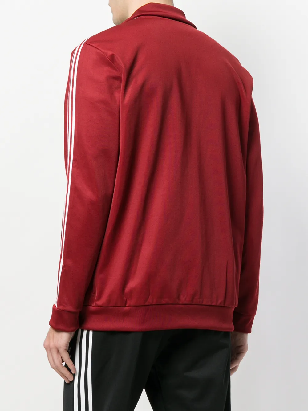 Спортивная толстовка на молнии adidas, красный — фото 4