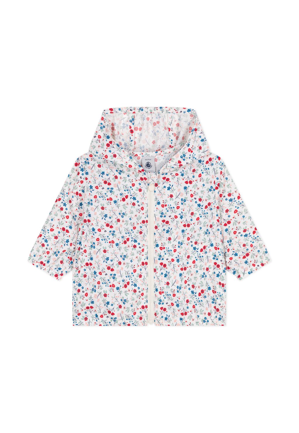 

Дождевик FLORAL Petit Bateau, белый
