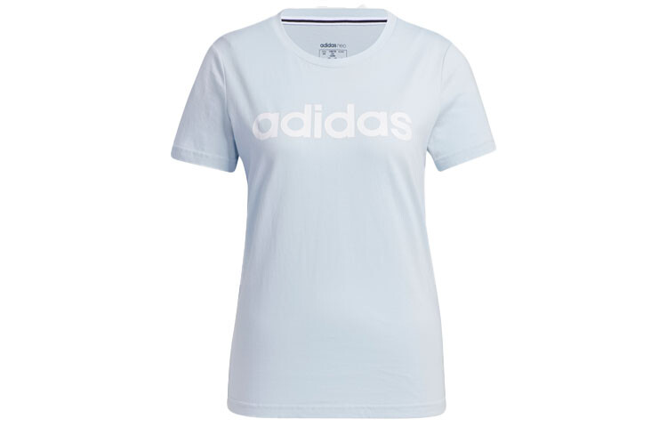 

Футболка женская светло-голубая Adidas