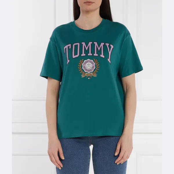 

Футболка свободного кроя Varsity sport 3 Tommy Hilfiger, зеленый