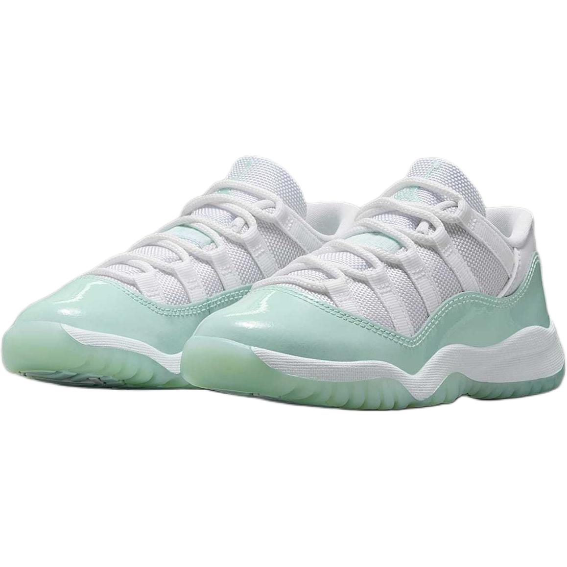 Детские баскетбольные кроссовки Air 11 Retro для дошкольников Jordan, белый — фото 4