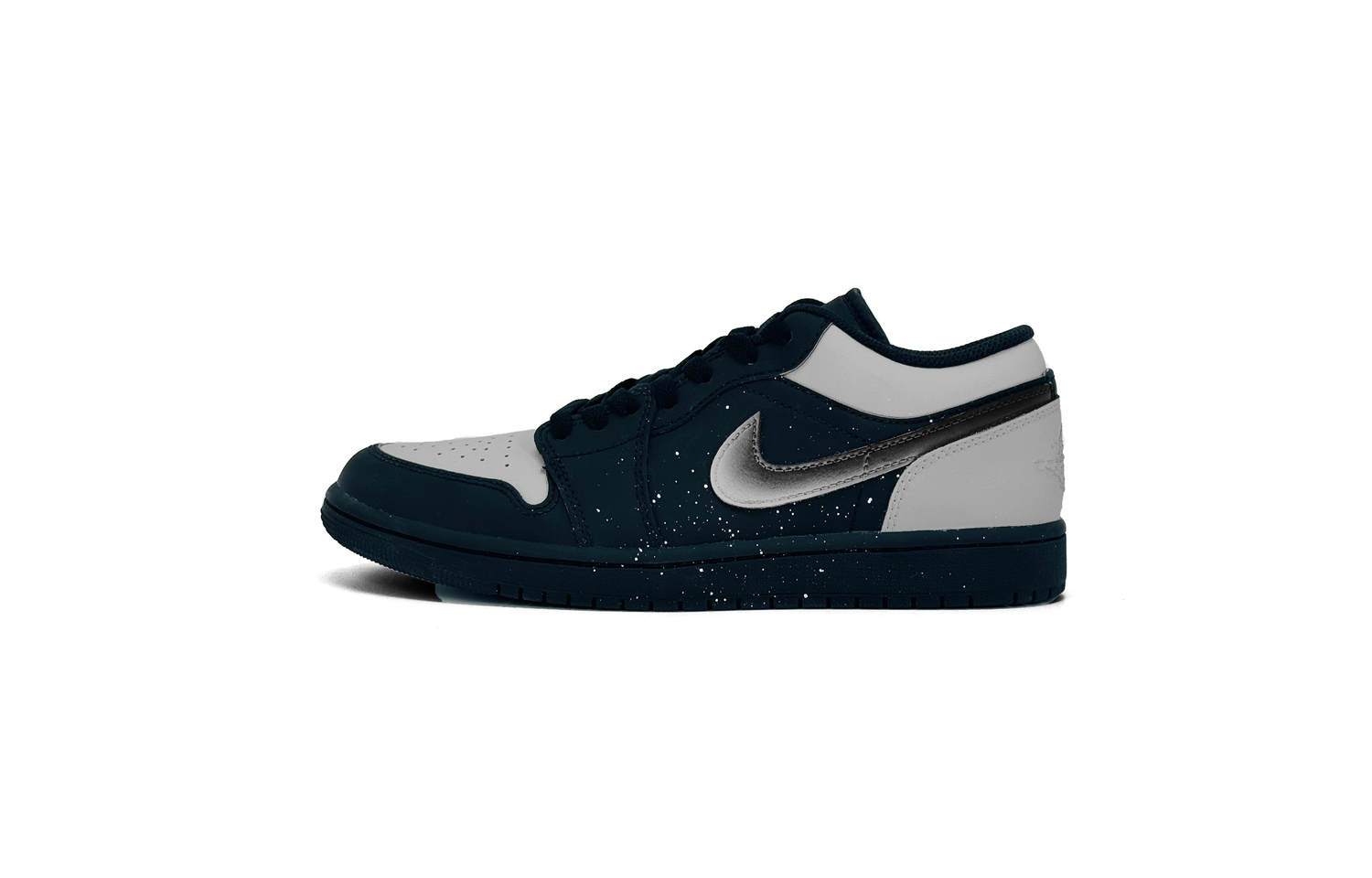 

Jordan Air 1 устойчивые к истиранию низкие баскетбольные кроссовки мужские серый белый