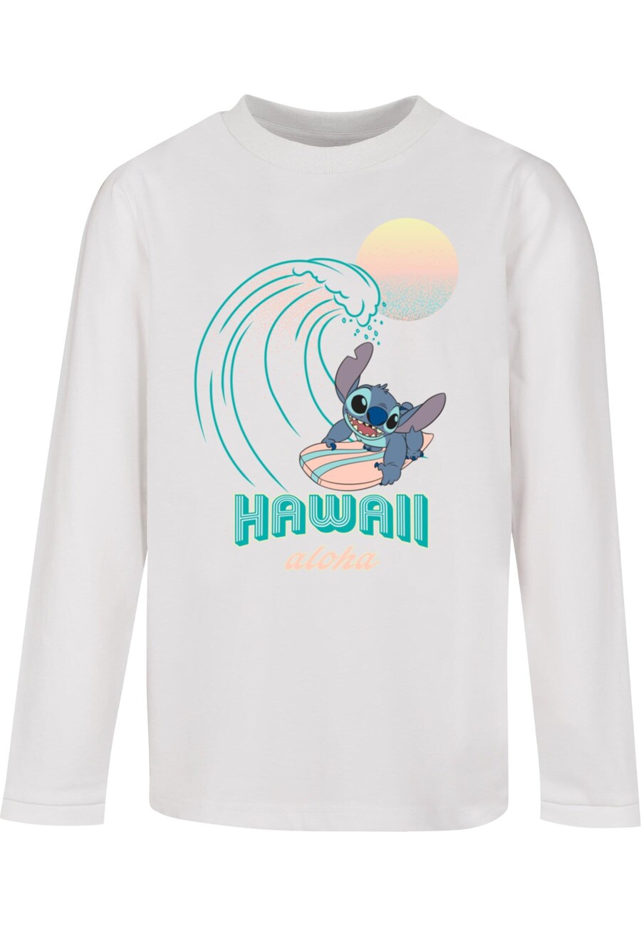 

Лонгслив ABSOLUTE CULT Shirt Lilo And Stitch - Hawaii, белый