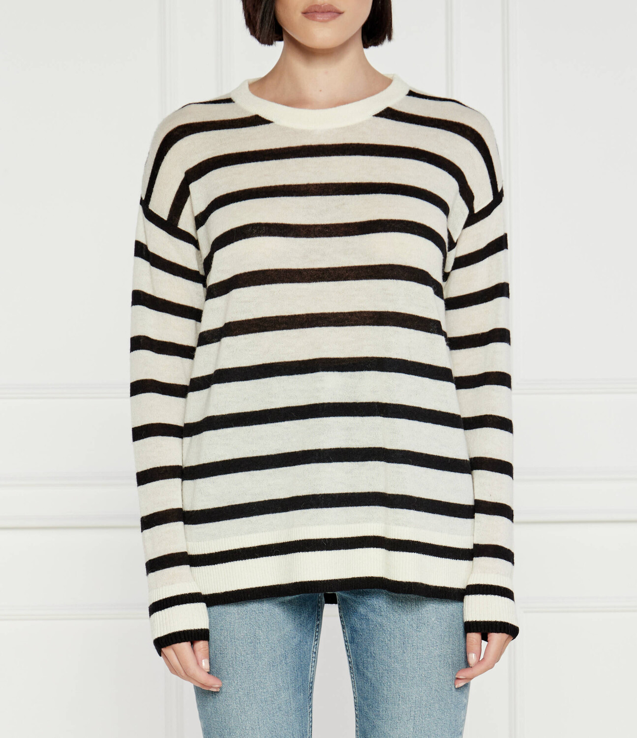 

Свитер из шерсти MAX&Co. PLATA Regular Fit, белый