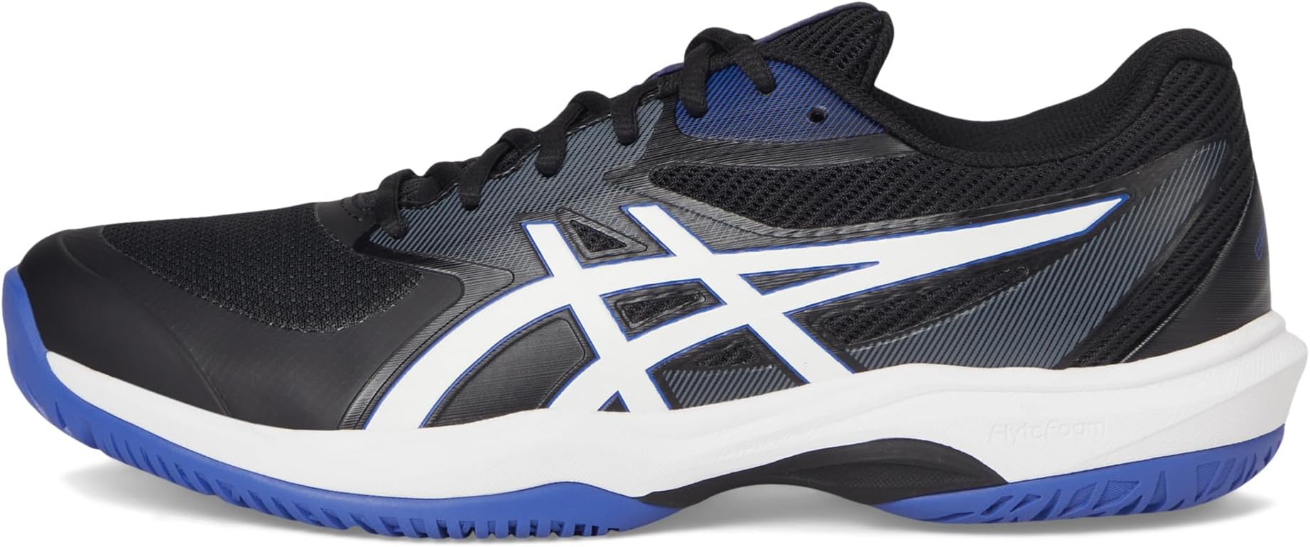 Кроссовки ASICS Game FF Tennis Shoes, черный/белый — фото 4