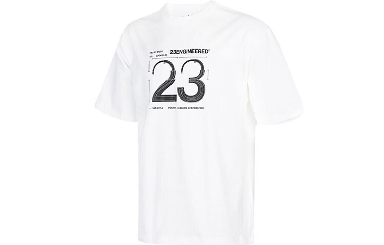 

23 Футболка мужская белая Jordan, белый