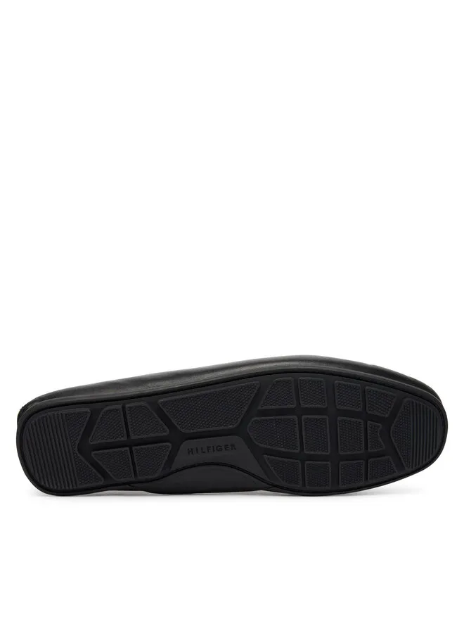 Tommy Hilfiger Мокасины Hardware Lth Driver FM0FM05855, черный — фото 4