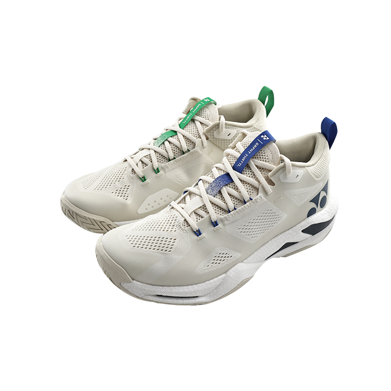 

Амортизация, легкие, дышащие высокие бадминтонные кроссовки men's YONEX, синий/зеленый