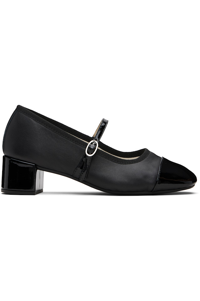 Georgiana 45 туфли-лодочки на ремешке Repetto, черный