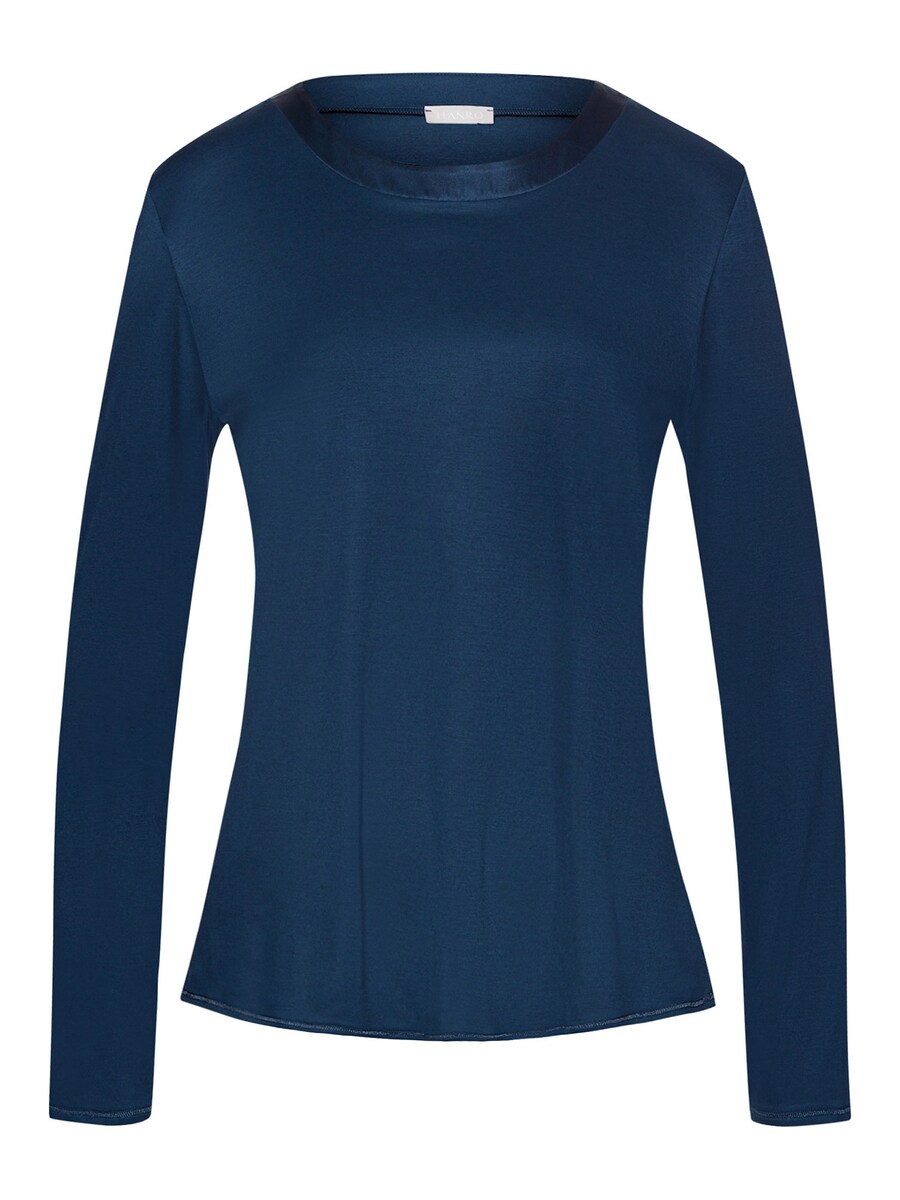 

Лонгслив Hanro Shirt Grand Central, темно-синий