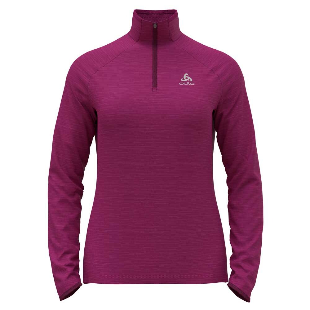 

Спортивная футболка Odlo Run Easy Warm half zip, фиолетовый