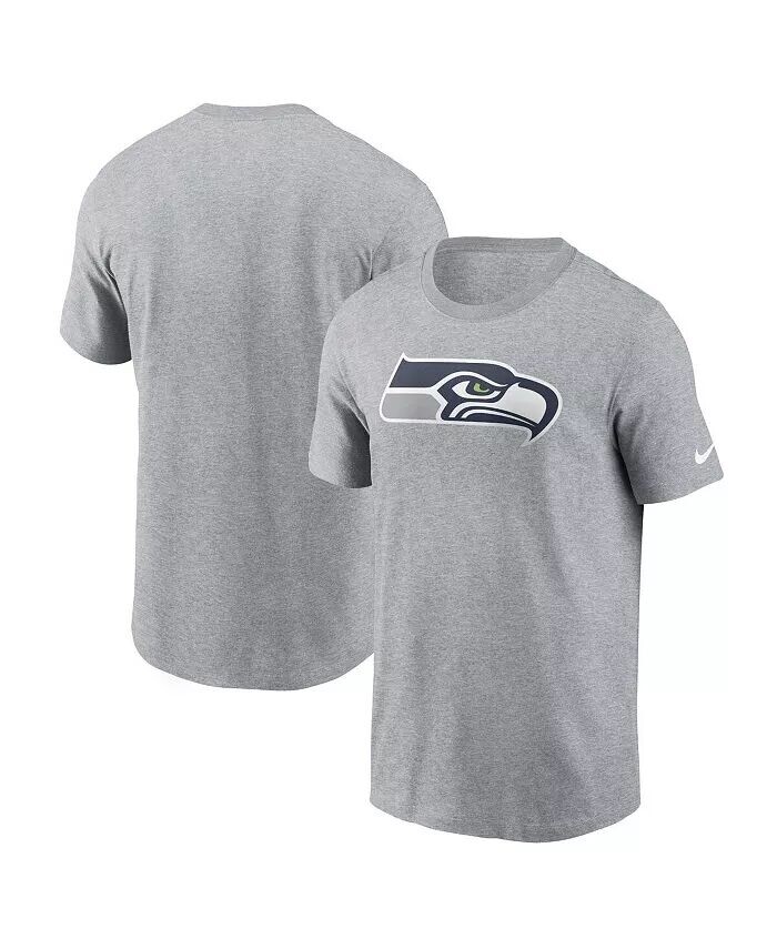 

Мужская серая футболка с логотипом Seattle Seahawks Essential Nike
