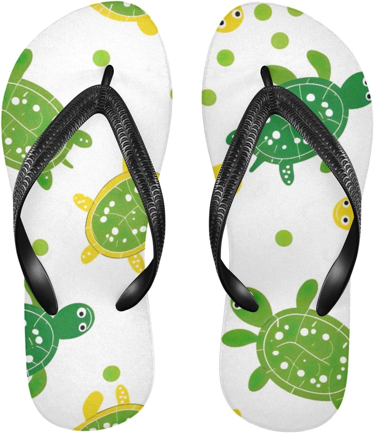 

Женские и мужские пляжные шлепанцы Sea Turtle зеленого цвета, летние повседневные сандалии для душа Kfbe