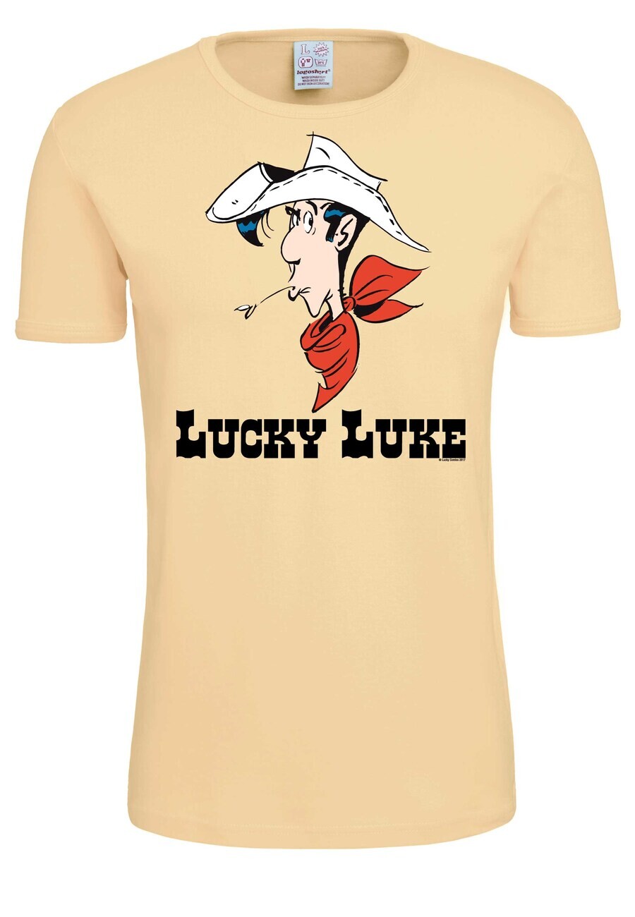 

Футболка Logoshirt LUCKY LUKE, бежевый