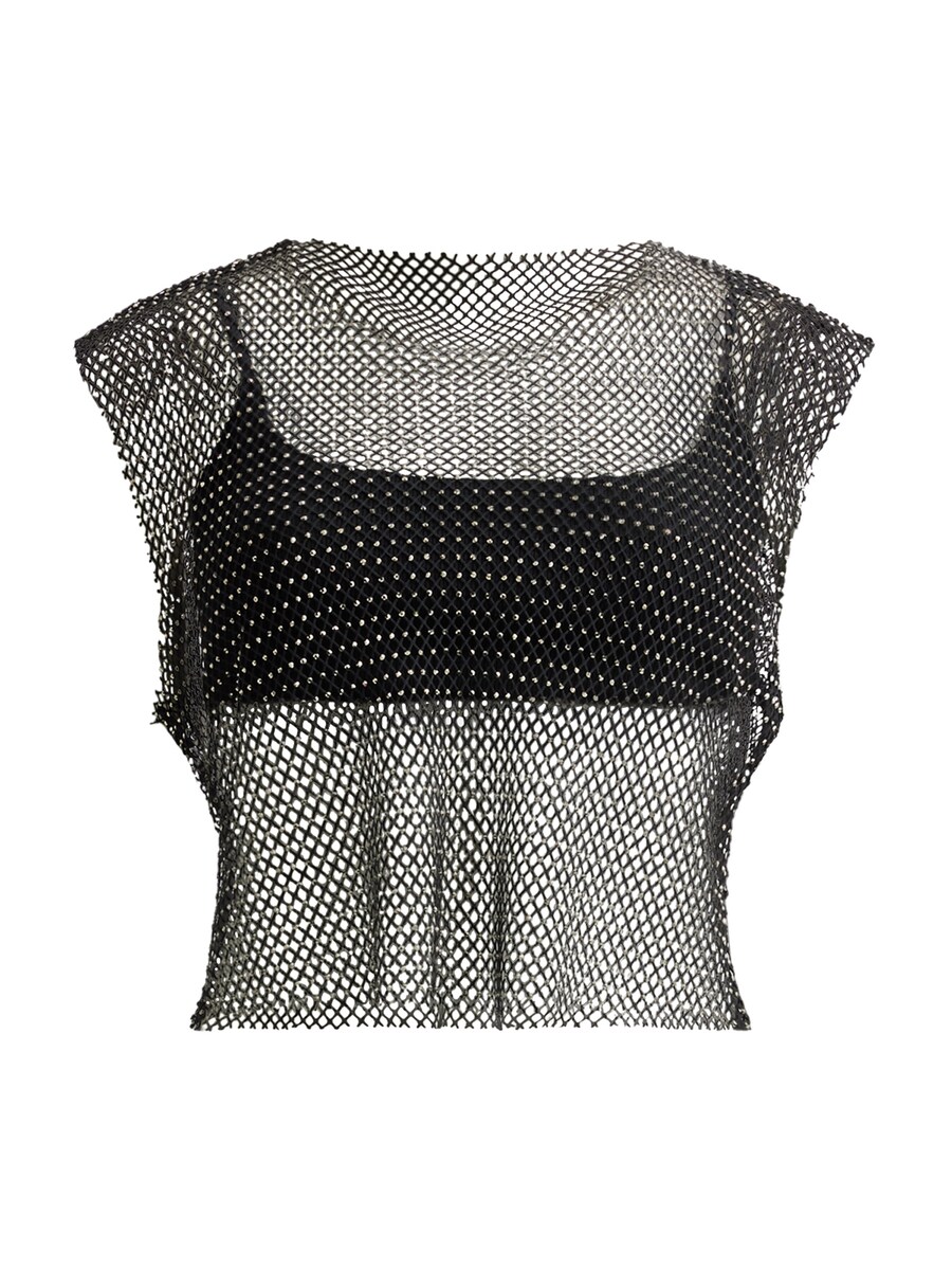 

Укороченный топ AllSaints Top CALYTRIX, черный