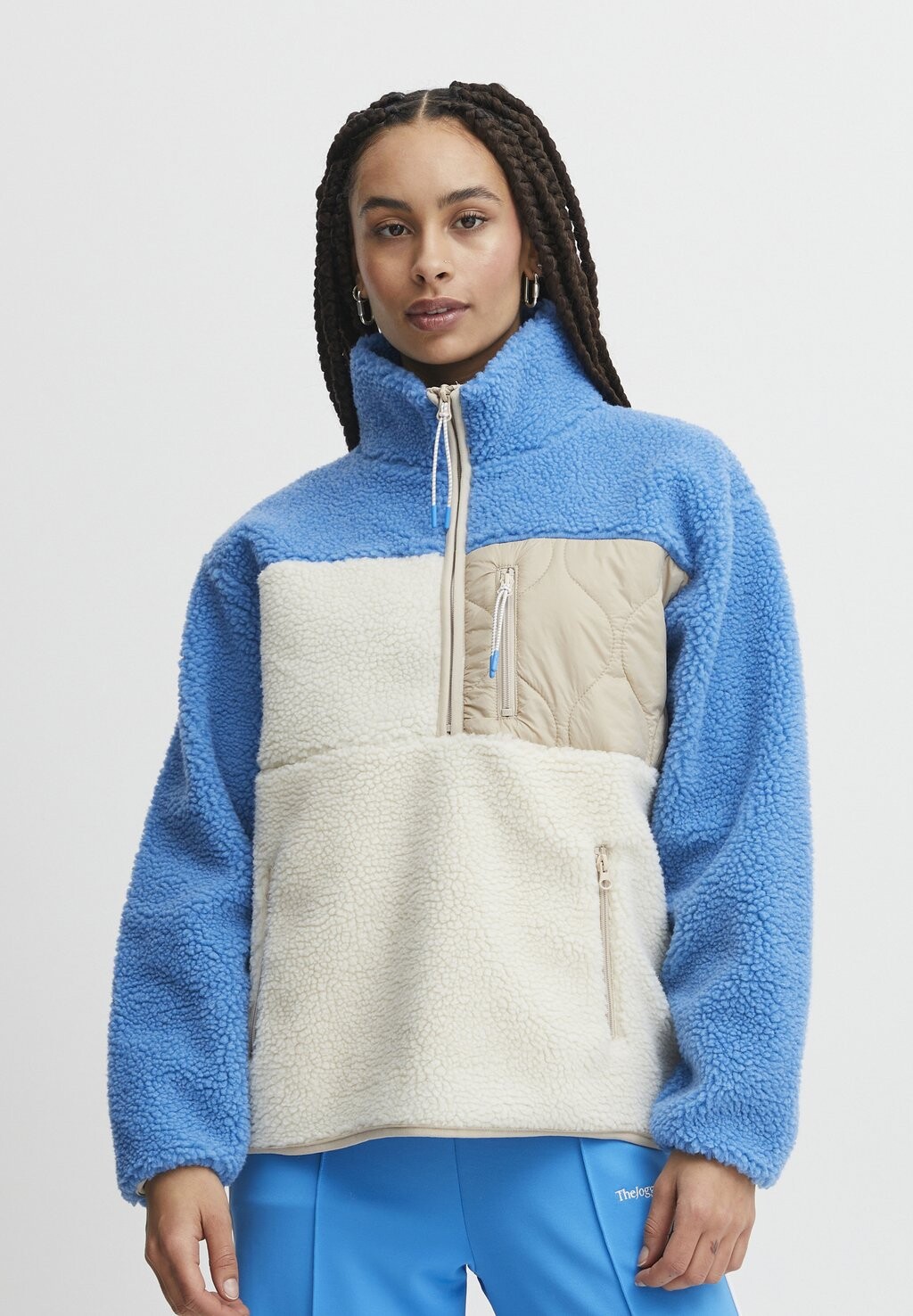 

Куртка флисовая TheJoggConcept, синий
