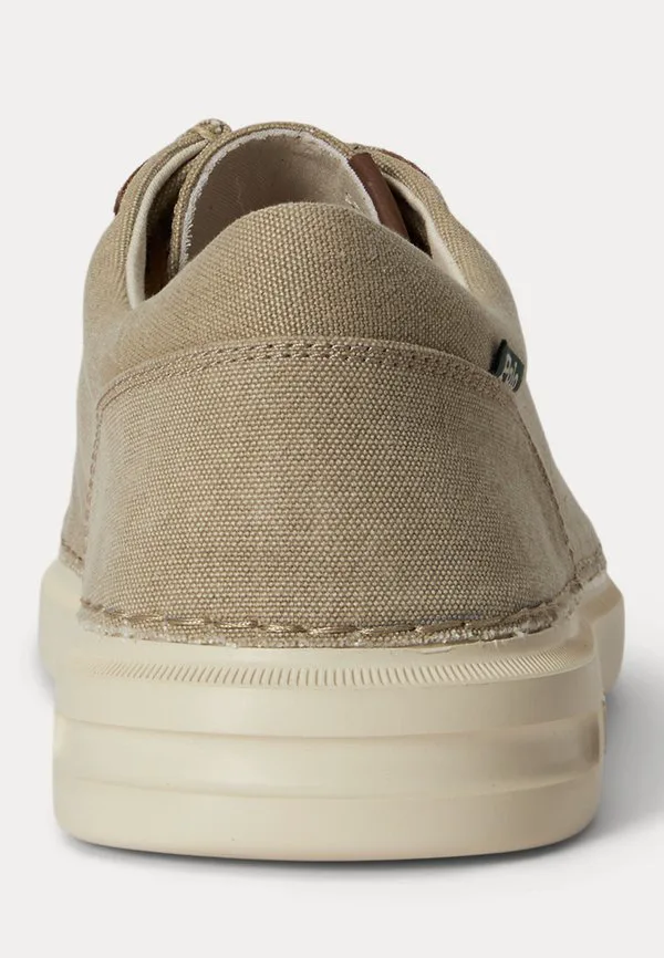 Повседневные кроссовки rlite из выстиранной парусины с шнуровкой. Polo Ralph Lauren, Khaki — фото 3
