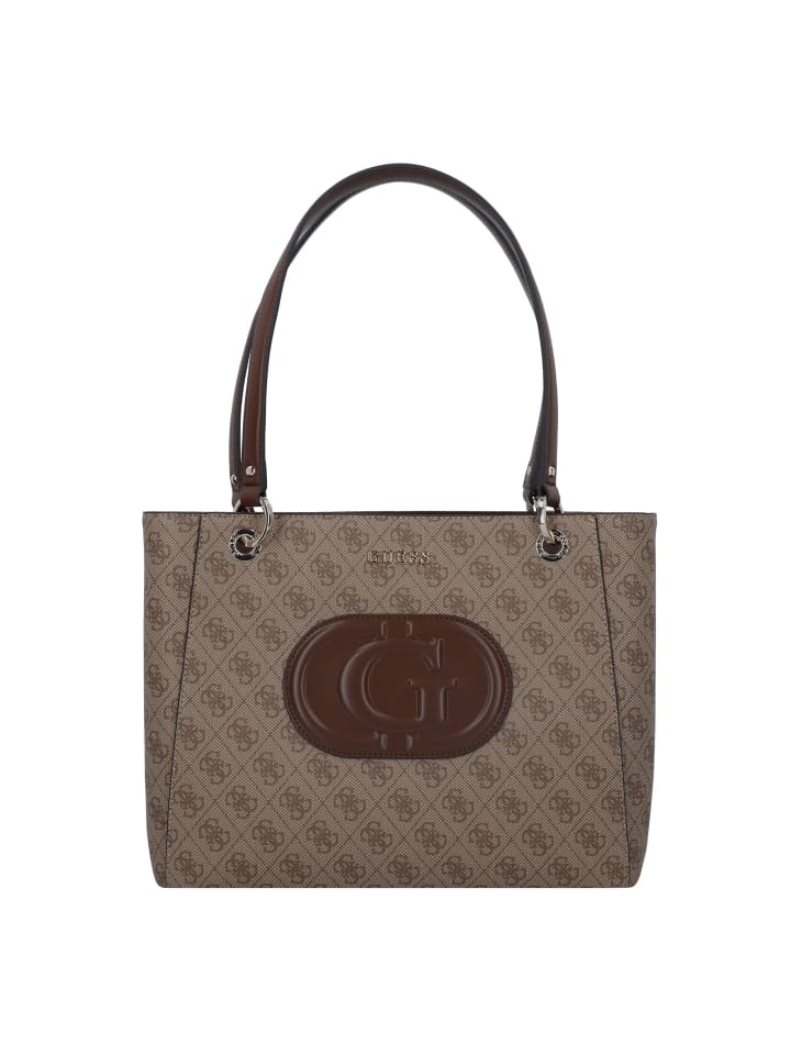 

Шоппер Guess Mietta Shopper Tasche 33.5 cm, цвет latte-brown