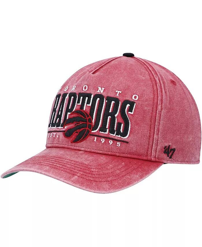 

Мужская красная бейсболка Toronto Raptors Fontana Hitch Snapback '47 Brand, красный