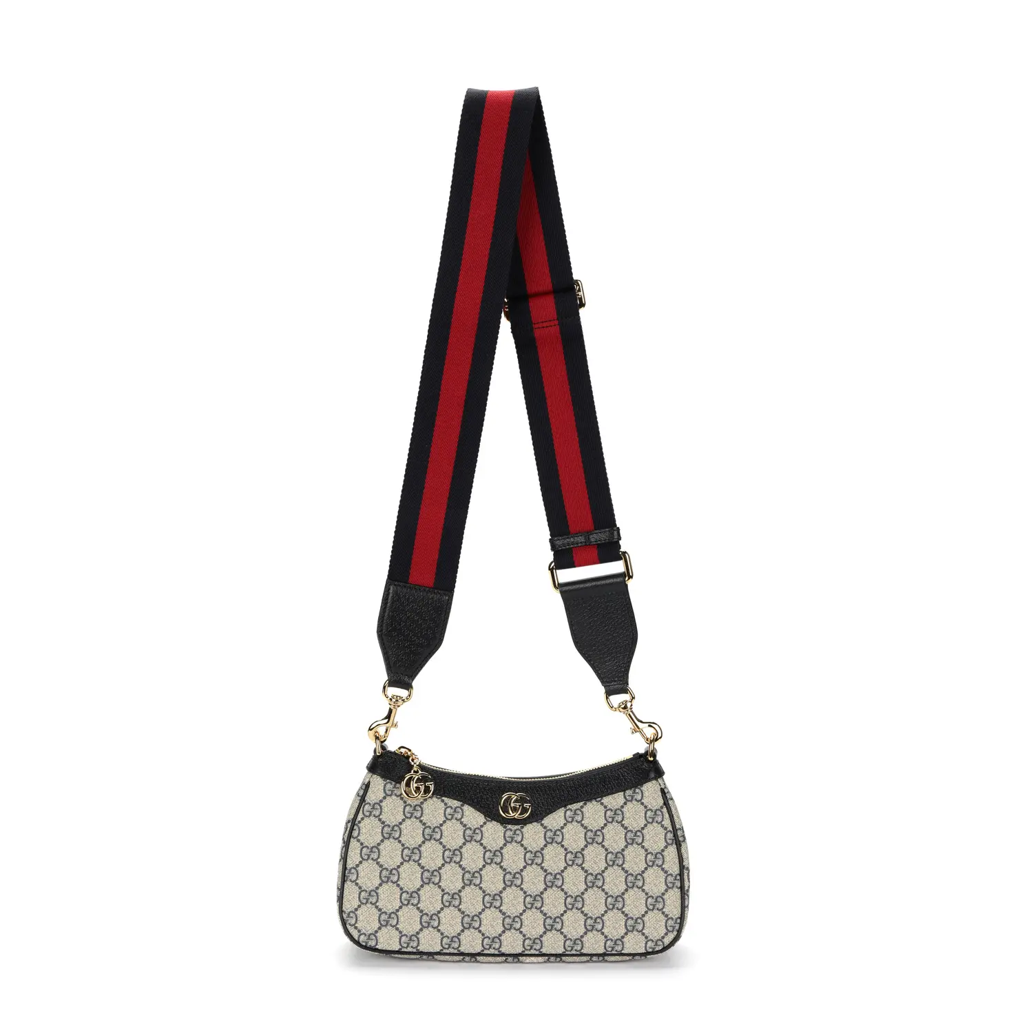 

GUCCI Сумка через плечо Ophidia из холста с кожаной отделкой