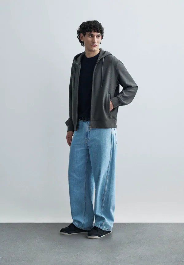 Толстовка на молнии Emporio Armani, Grey — фото 2