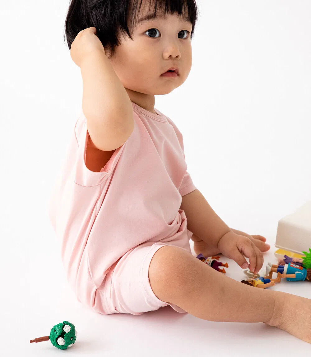 Детский короткий домашний комплект "Supima" розовый от Echond — фото 3