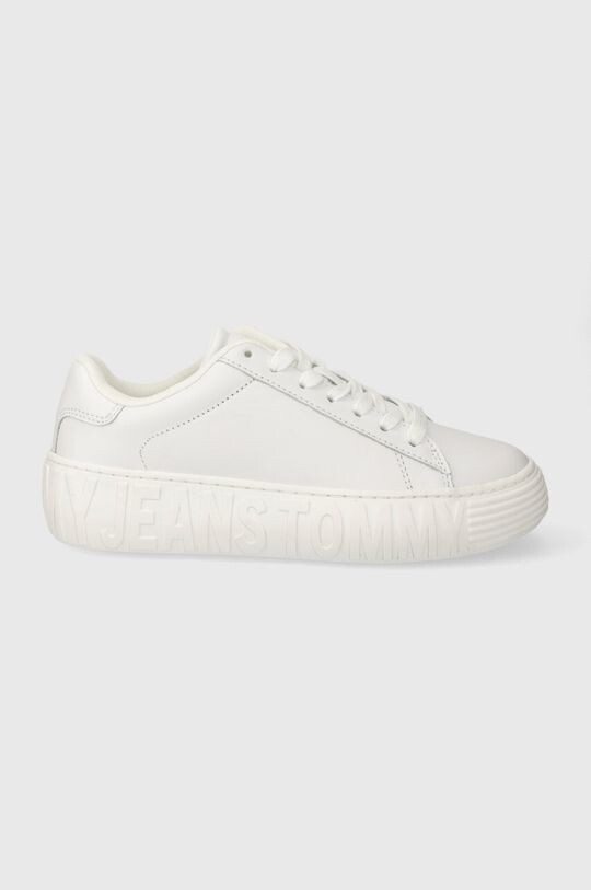 

Кроссовки TJW LEATHER CUPSOLE ESS Tommy Jeans, белый