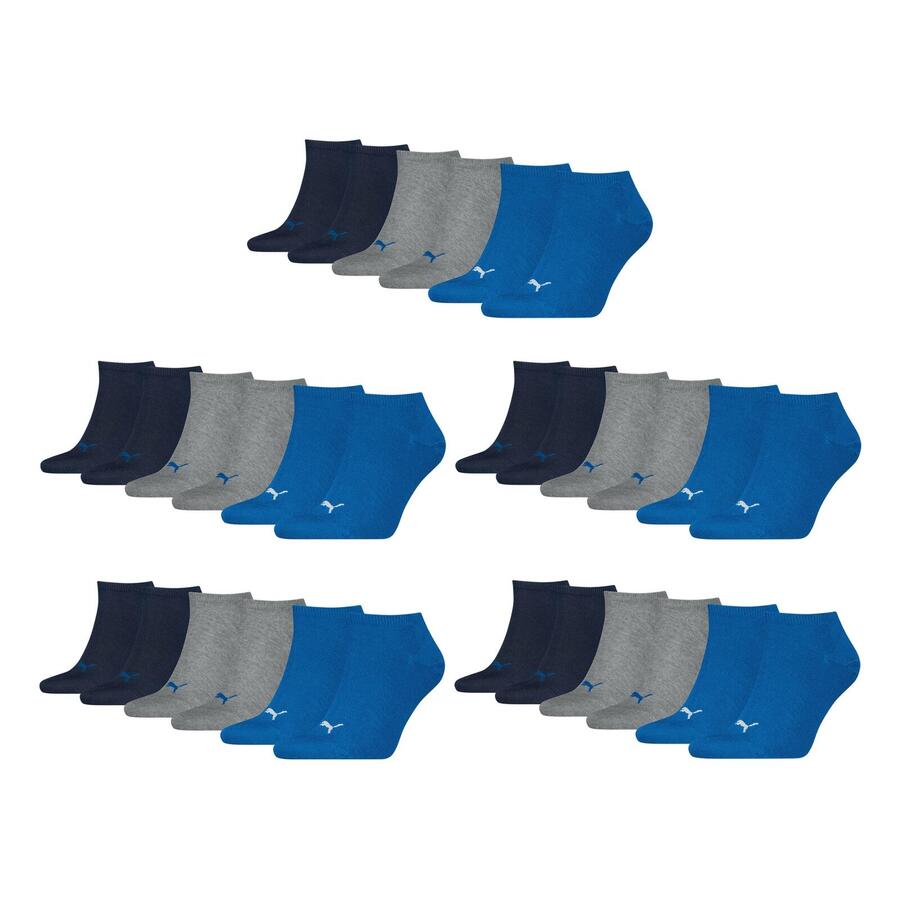 

PUMA Носки для кроссовок, 15 пар, мягкие, удобные, мужские и женские, унисекс - мягкий хлопок