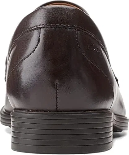 Лоферы Clarks Whiddon Loafer Moccasin, темно-коричневая кожа — фото 4
