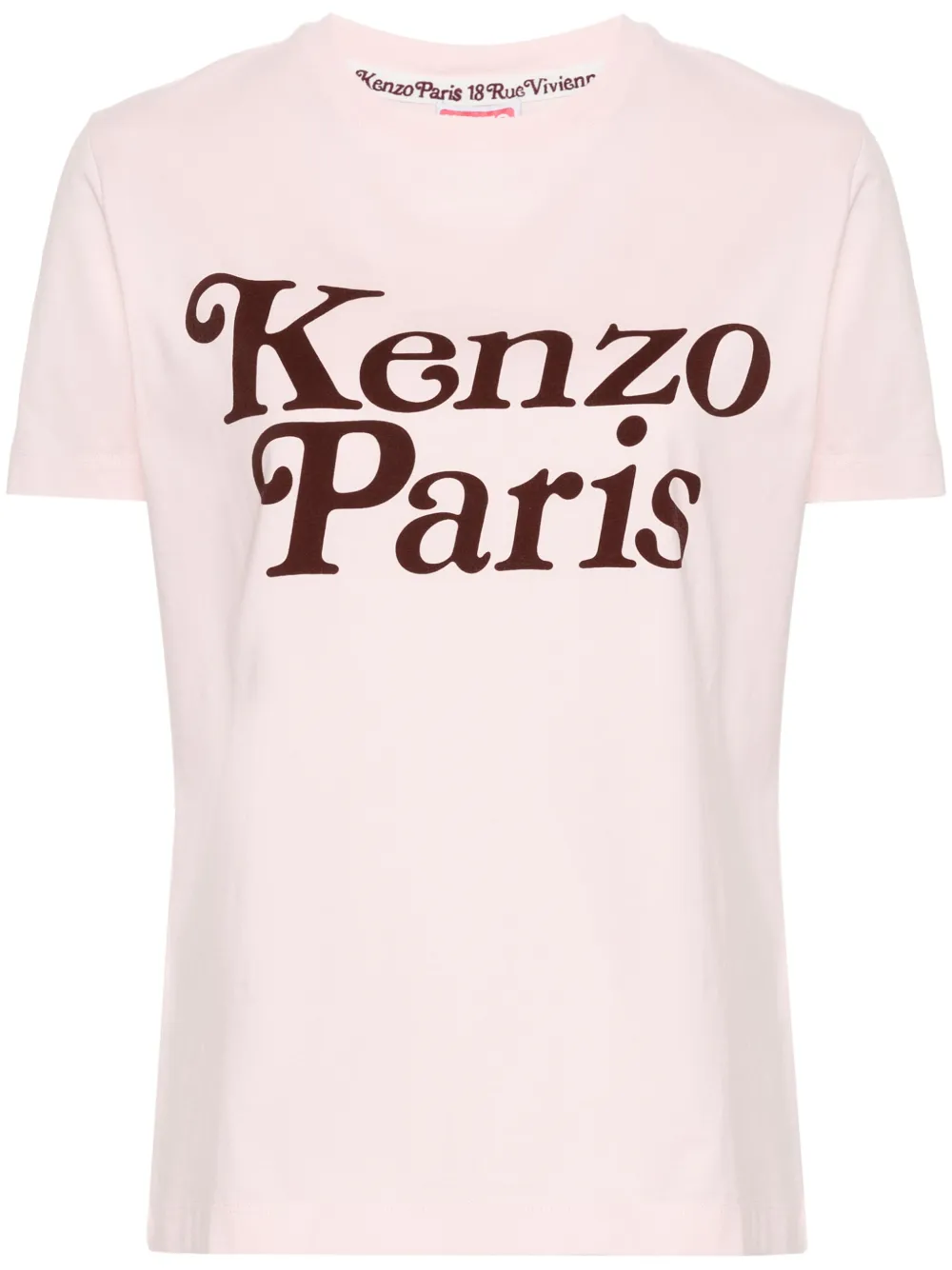 

Футболка с логотипом из коллаборации с Verdy KENZO, розовый