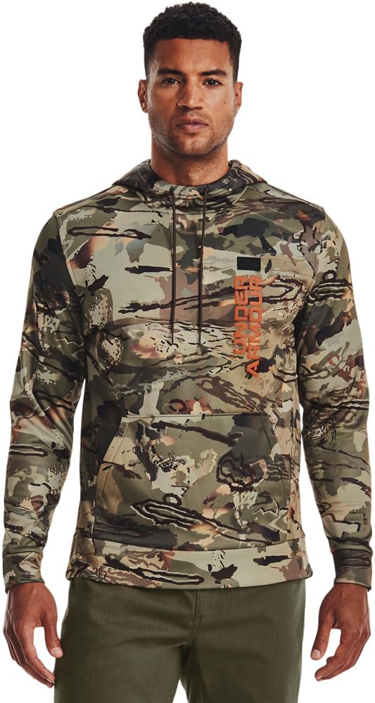

Толстовка Under Armour Expanse Camo для мужчин | Легкий дышащий флис | Карман-кенгуру для охоты или повседневной носки