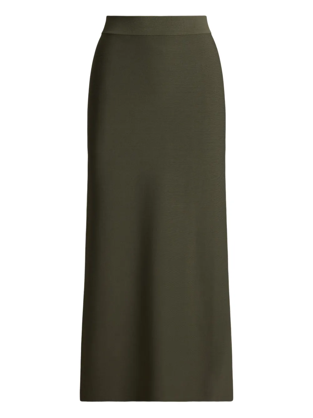 

Юбка миди в рубчик Polo Ralph Lauren, зеленый