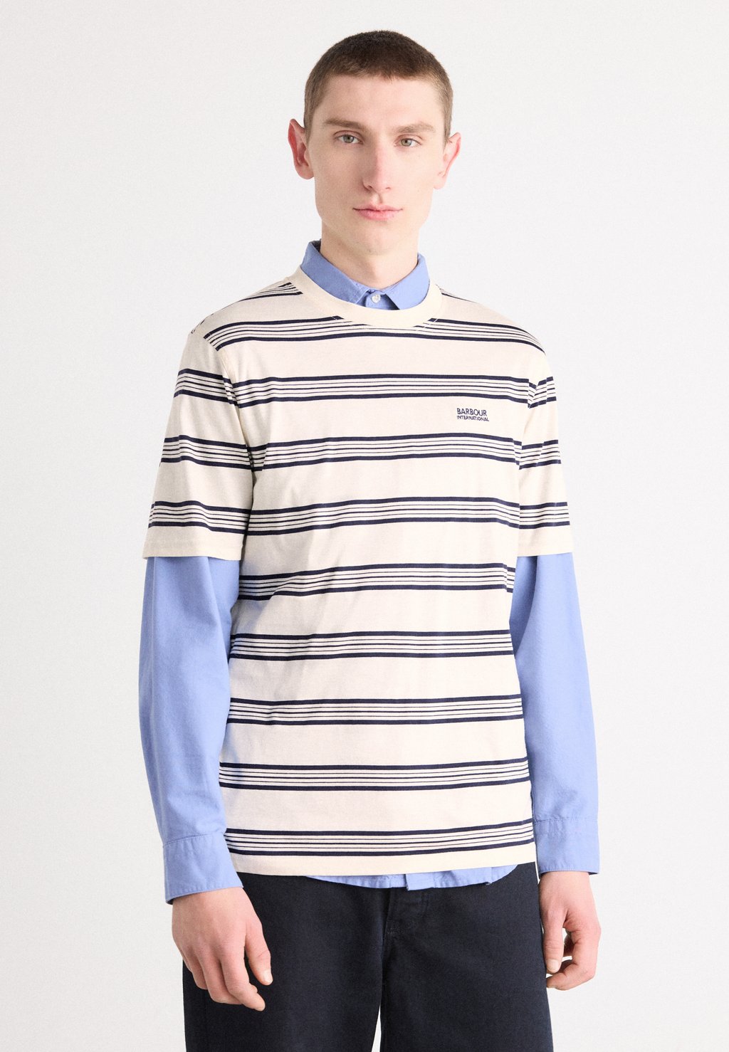 

Футболка с принтом UPHAM STRIPE Barbour International, мультиколор