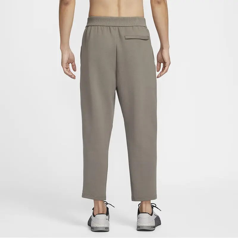 Дышащие вязаные спортивные штаны мужские Cave Stone Gray/Medium Gray Nike, серый — фото 4