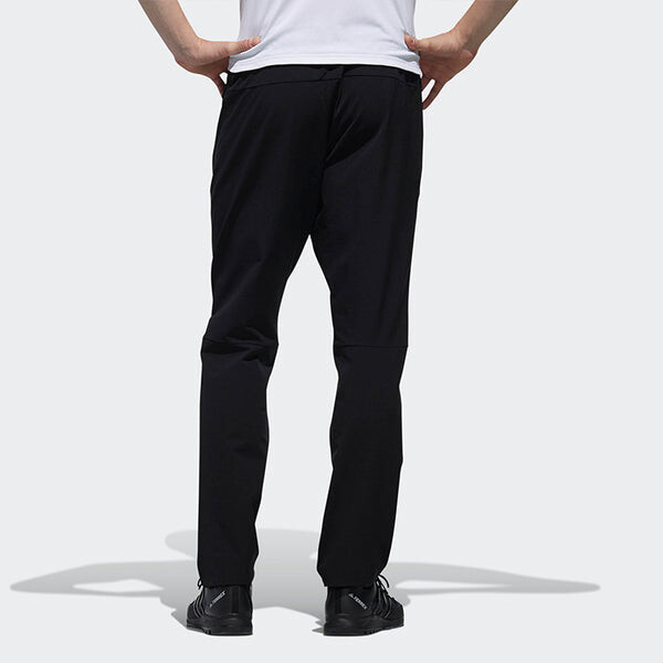 Спортивные штаны adidas Softshell Pants Outdoor Sports Trousers Black, черный — фото 4