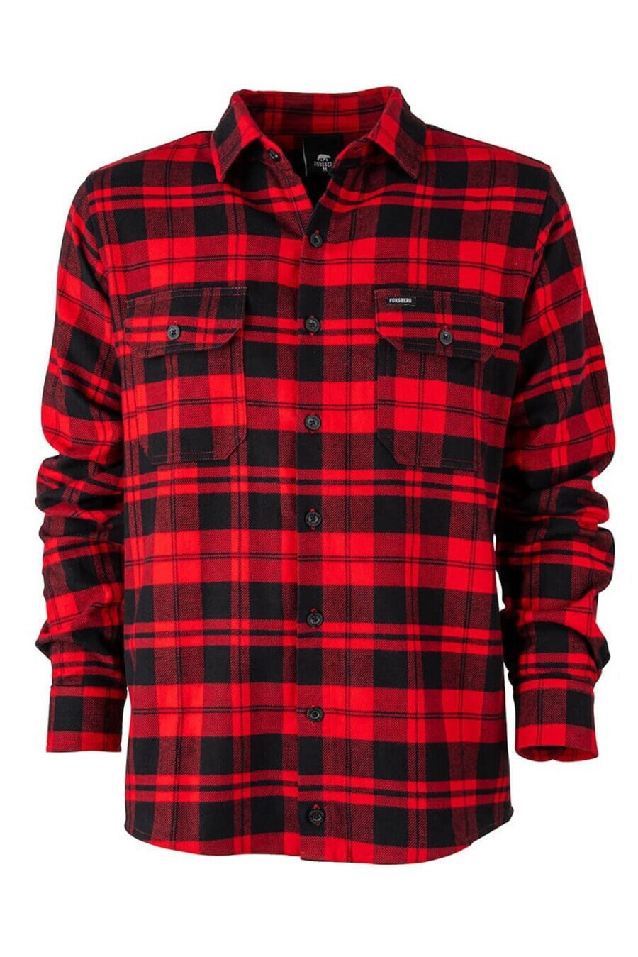

Рубашка FORSBERG Regular fit Button Up Reyvo, красный
