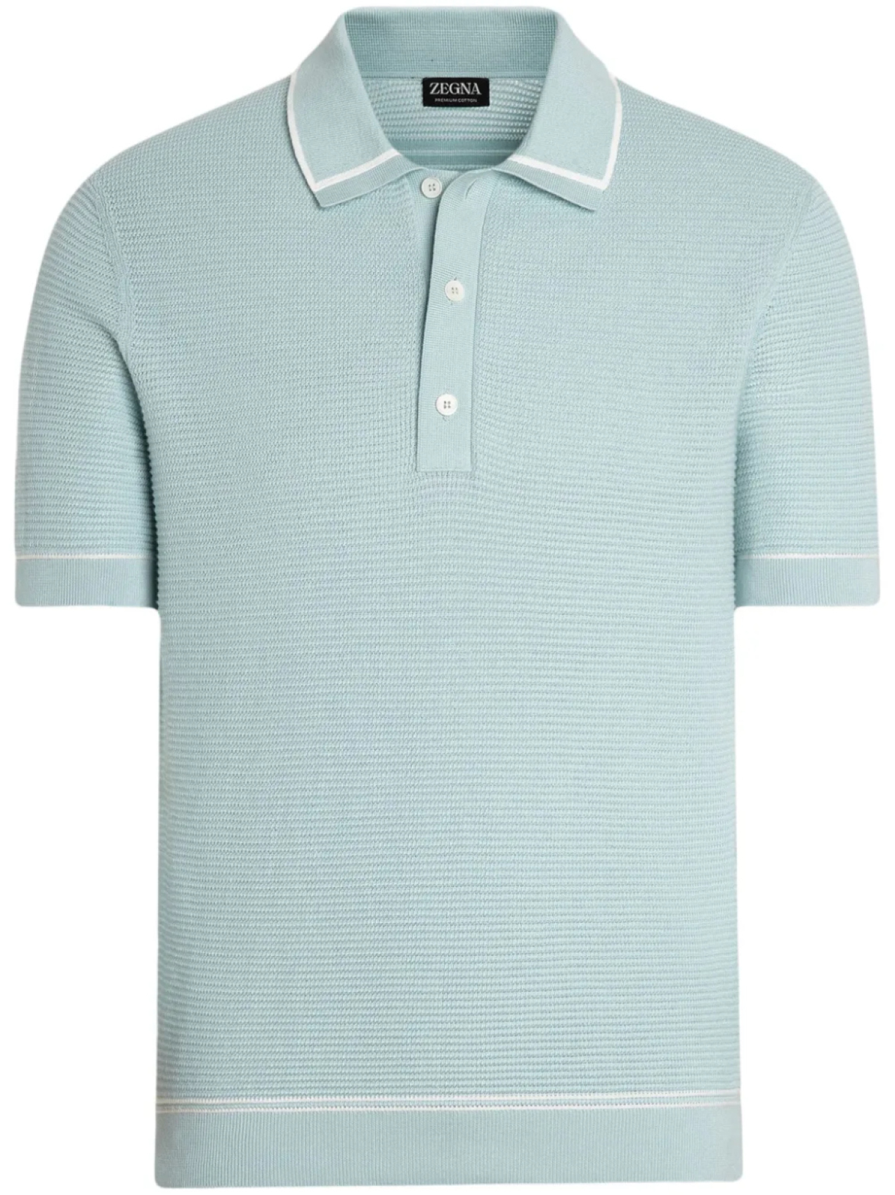 

Zegna рубашка поло, синий