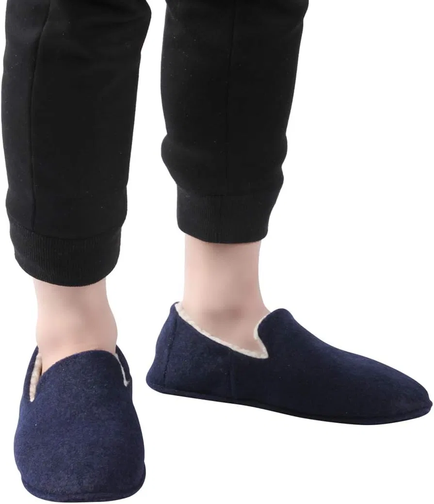 Тапочки домашние флисовые Navy Home Slipper — фото 2