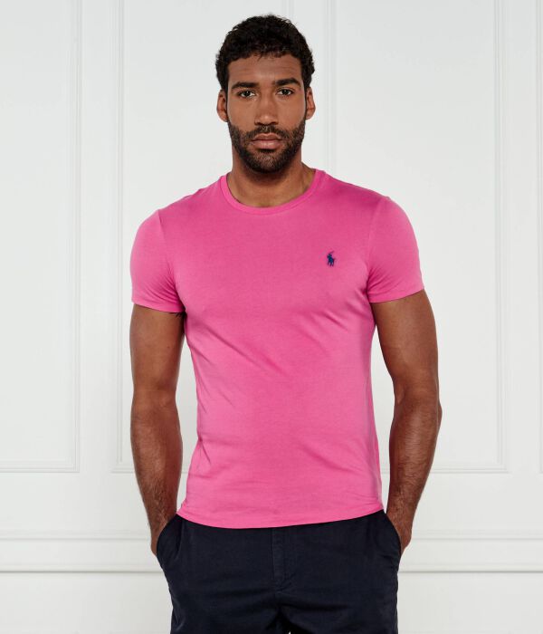 

Футболки Custom slim fit Polo Ralph Lauren, розовый