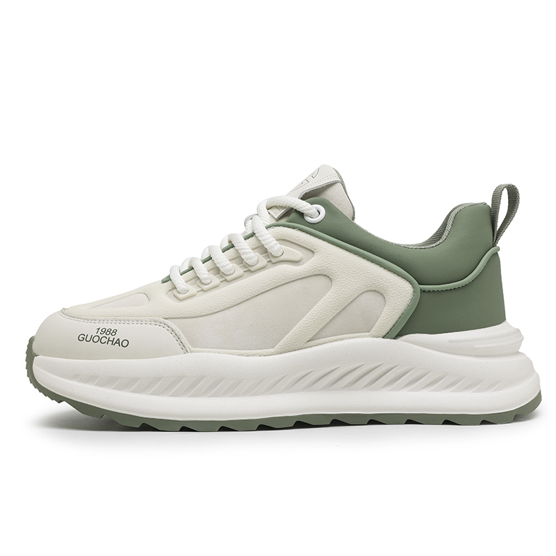 

Непромокаемые нескользящие мужские повседневные кроссовки low top SENGUIBUCK, белый