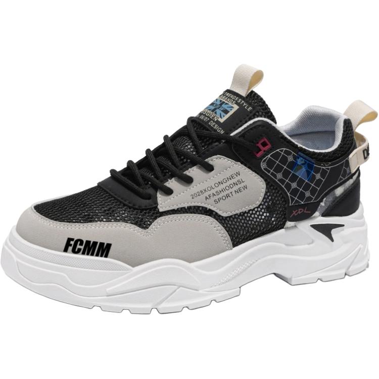 

Дышащие повседневные детские кроссовки для подростков FCMM, черный