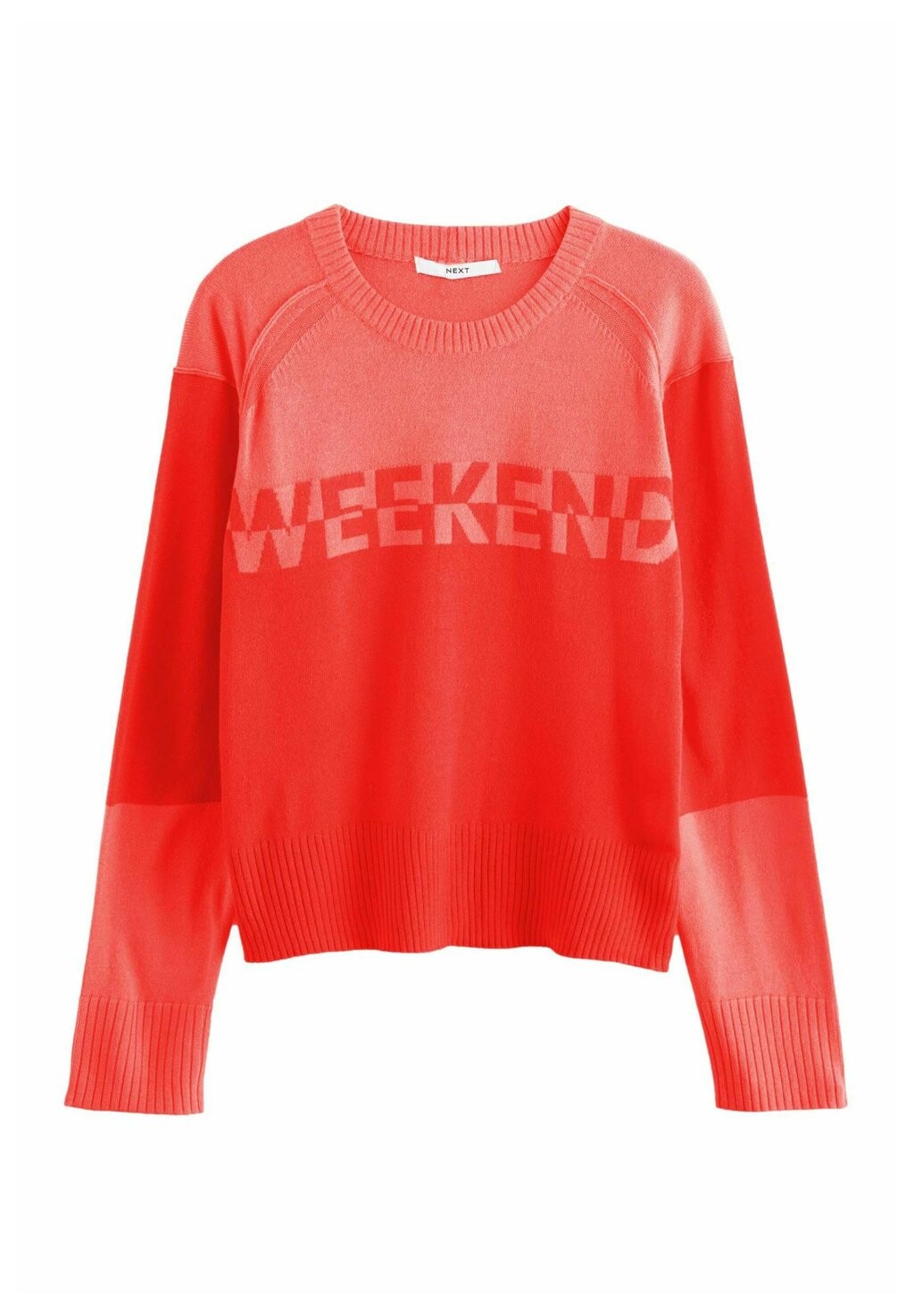 

Джемпер WEEKEND SLOGAN BLOCK Next, цвет Mottled Pink