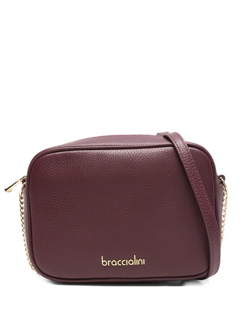 

Сумка через плечо Jinny с логотипом Braccialini, красный