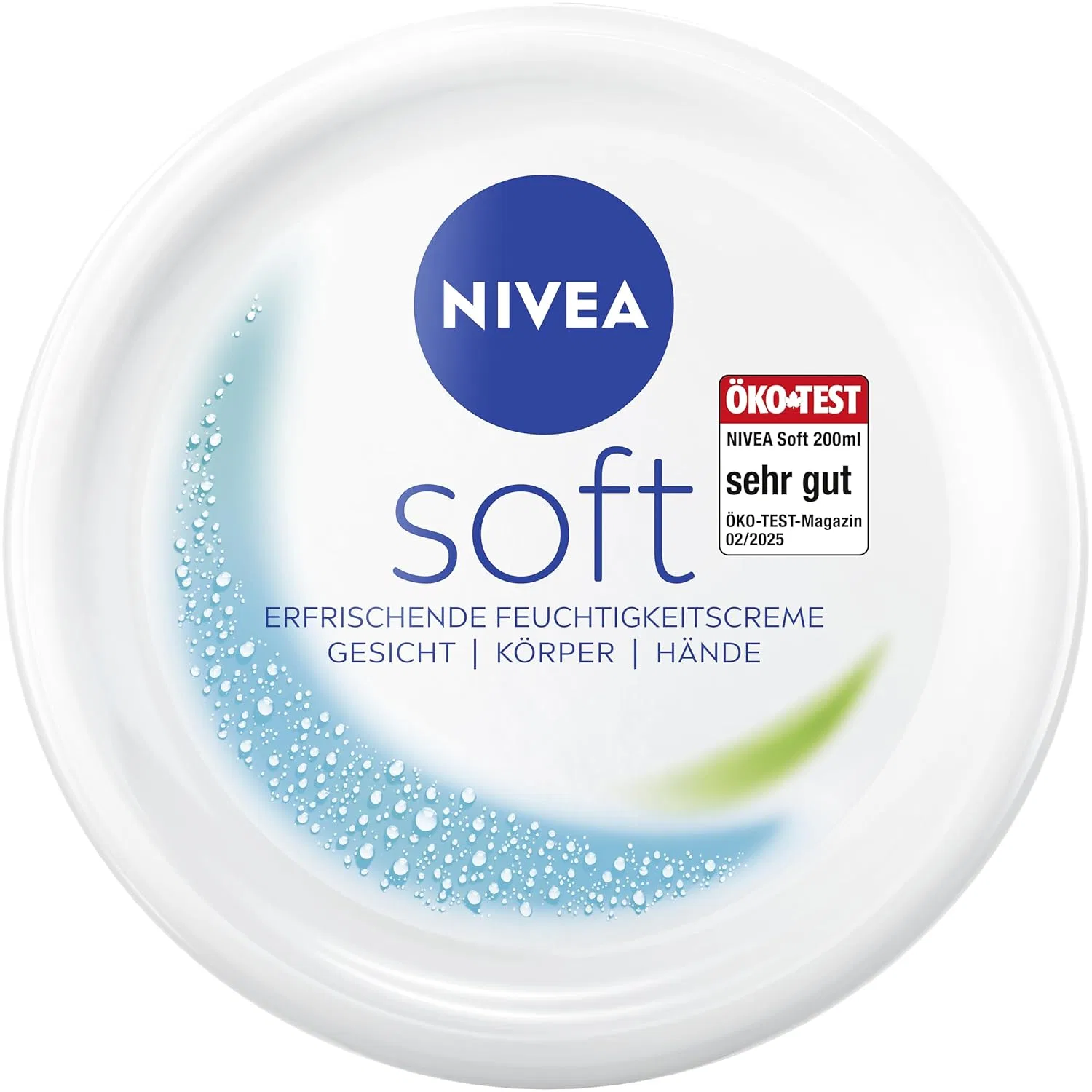 Освежающий увлажняющий крем Nivea Soft, 200 мл Nivea