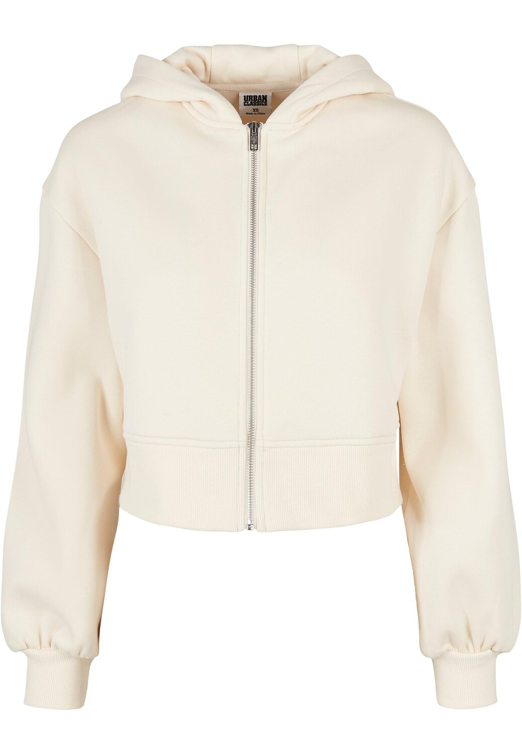 

Толстовка Urban Classics Zip Kapuzenpullover, белый