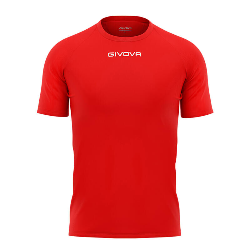 

Красная футбольная рубашка из полиэстера Givova Capo, цвет rojo, Красный, Красная футбольная рубашка из полиэстера Givova Capo, цвет rojo