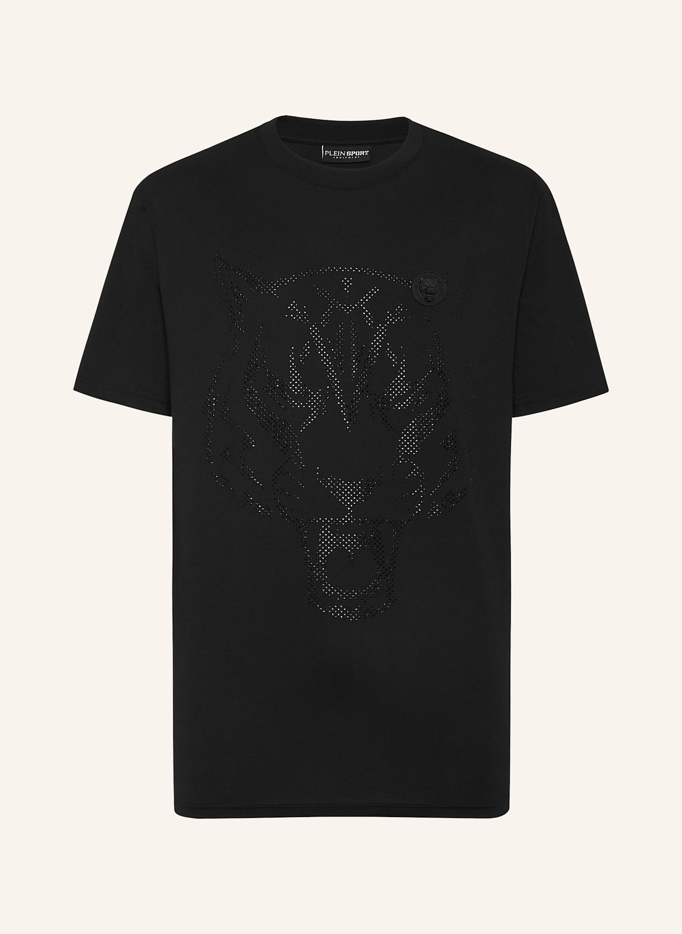 

Футболка с тигром Plein Sport, черный